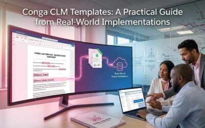 Conga CLM Templates: A Practical Guide from Real-World Implementations